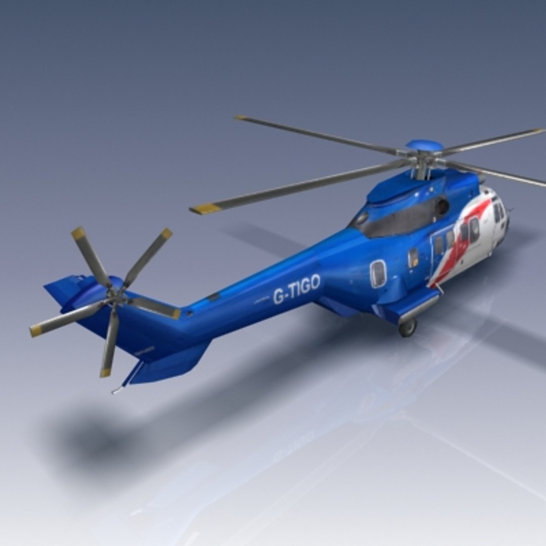 Eurocopter 332l Helicopter Max