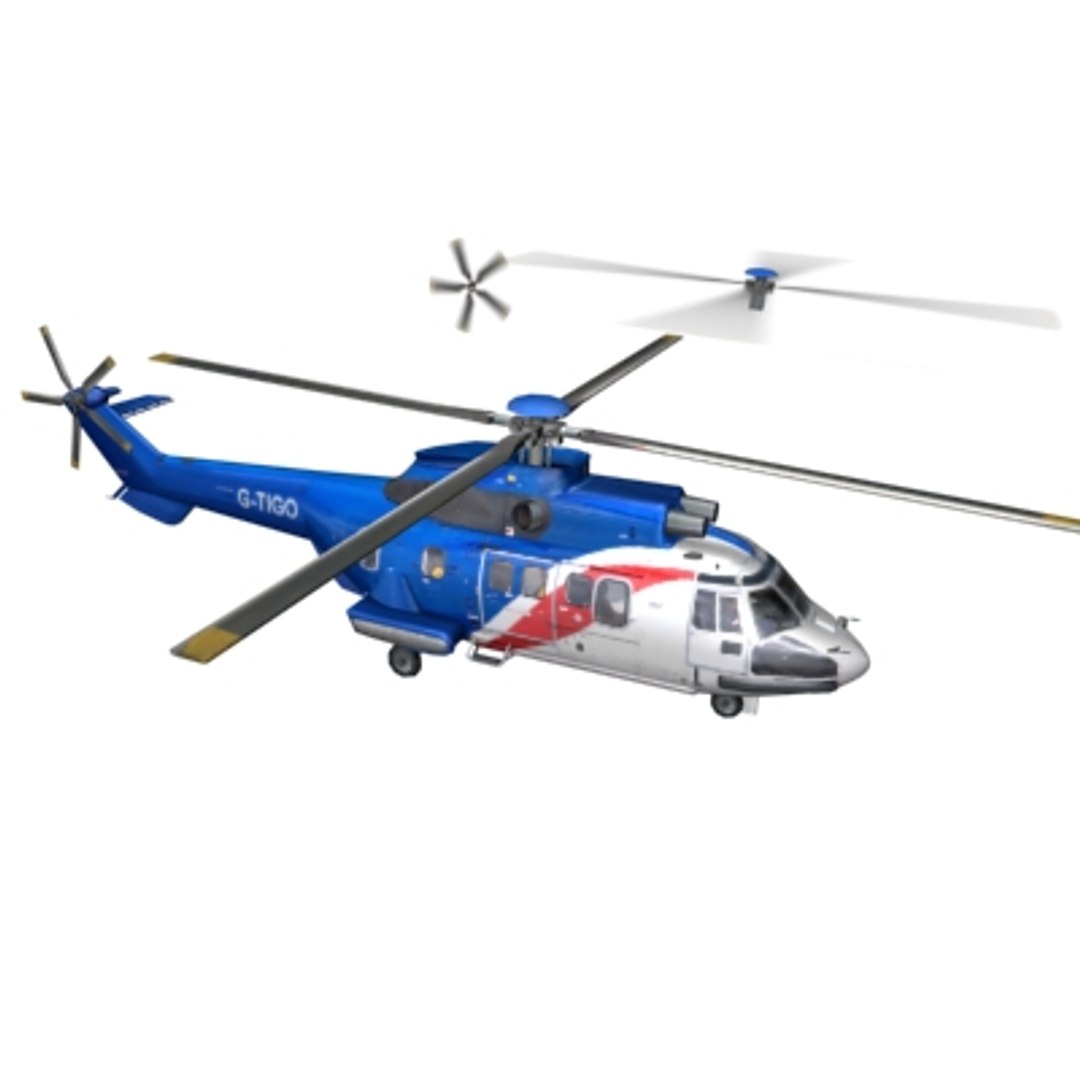 Eurocopter 332l Helicopter Max