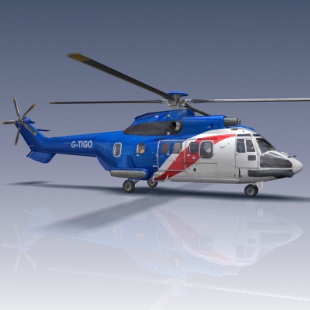 Eurocopter 332l Helicopter Max