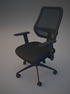 3d office chair