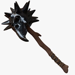 Bird Skull Mace