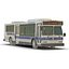 MTA New York City Bus Q53 Simple Interior