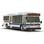MTA New York City Bus Q53 Simple Interior