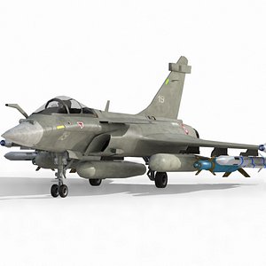 Dassault Rafale M fighter jet model