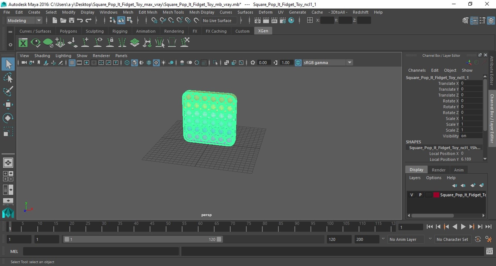 Square Pop It Fidget Toy 3D model https://p.turbosquid.com/ts-thumb/t7/smoXMI/MB/squarepopitfidgettoymb3dmodel019/jpg/1629936855/1920x1080/fit_q87/c7eb8ede0212eced35faff4fb79e5d3a5b3f3ec8/squarepopitfidgettoymb3dmodel019.jpg