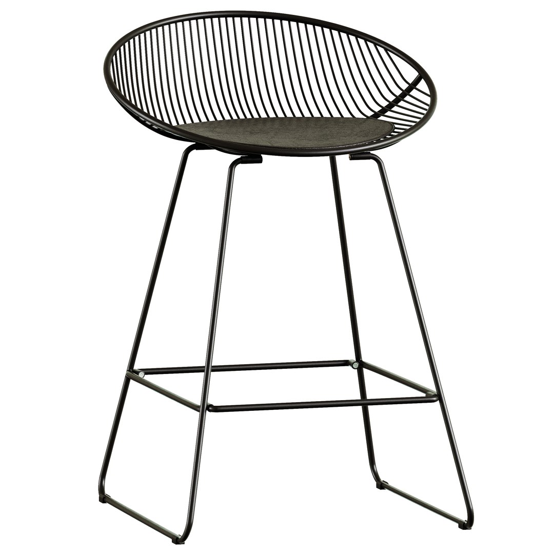 3D Bar Chair Ufo Model - TurboSquid 2204645