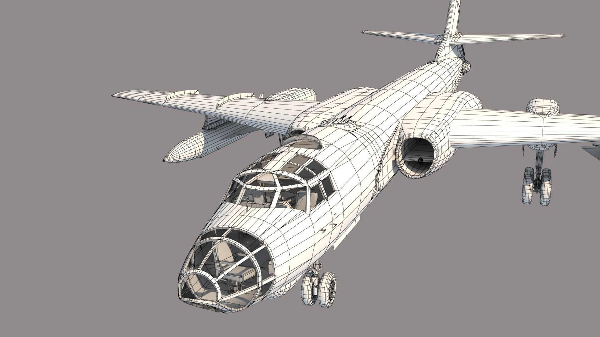 3D Tu-16 Badger Xian H-6 A https://p.turbosquid.com/ts-thumb/t7/yRCV1I/Gn/wire3/jpg/1707476961/1920x1080/fit_q87/24f1f93bf6899eddaf7d0fd959af84c8887cf7c7/wire3.jpg