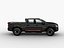 Nissan Titan 2017 Pickup Low-Poly 3D-Modell