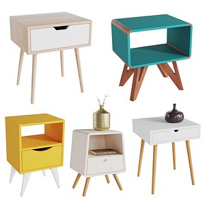 3D Side Tables  Vol 05
