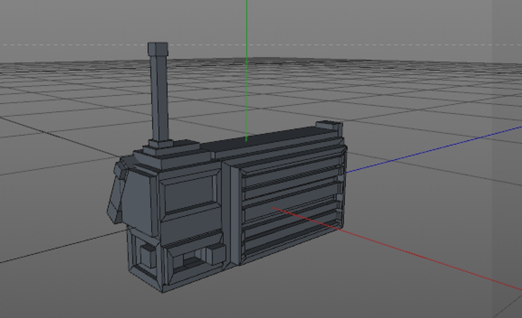 Minecraft Radio C4d
