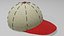 3D Summer cap OBJ and BLEND