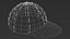 3D Summer cap OBJ and BLEND