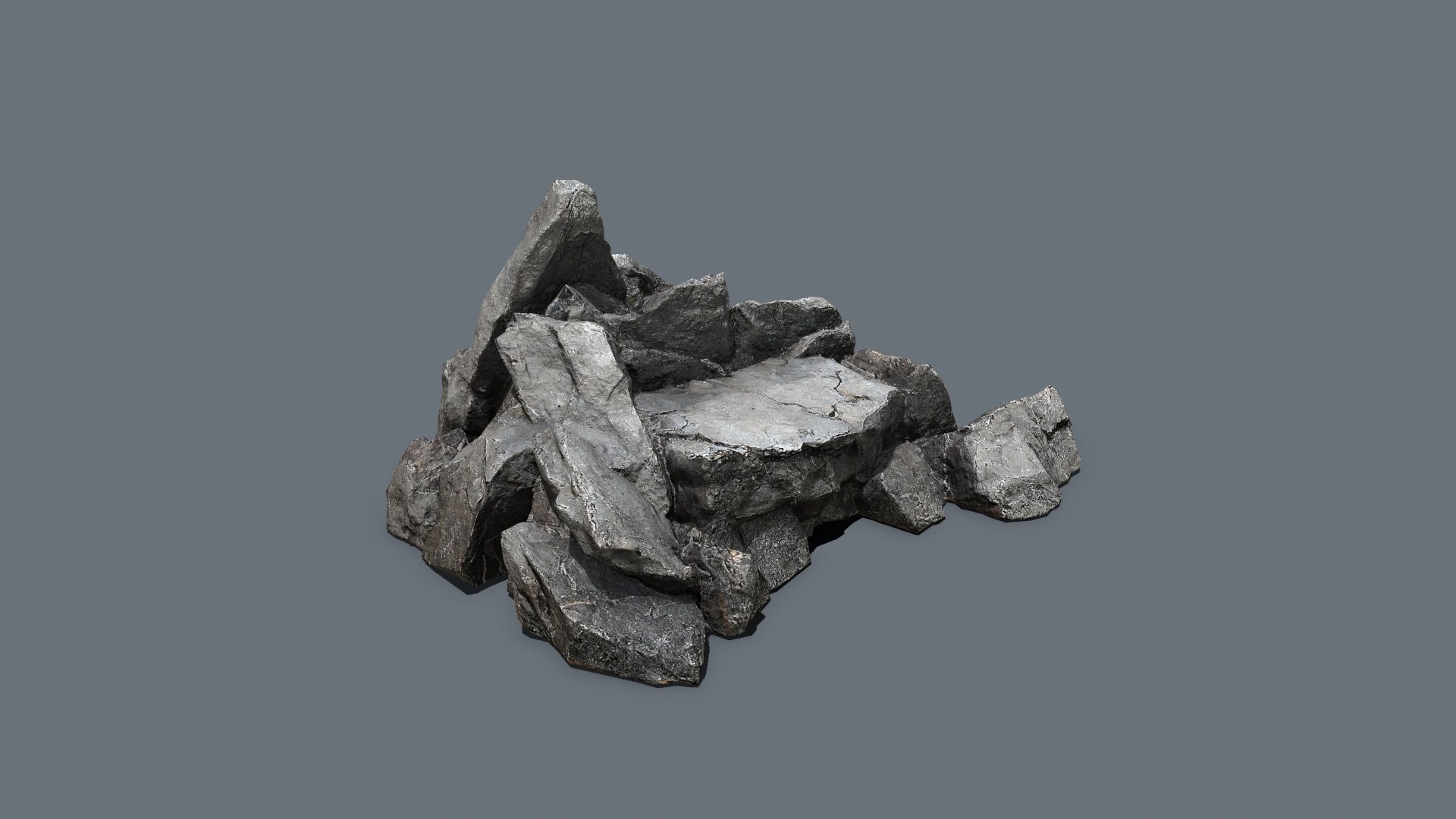 3D Model Rocks - TurboSquid 2198027