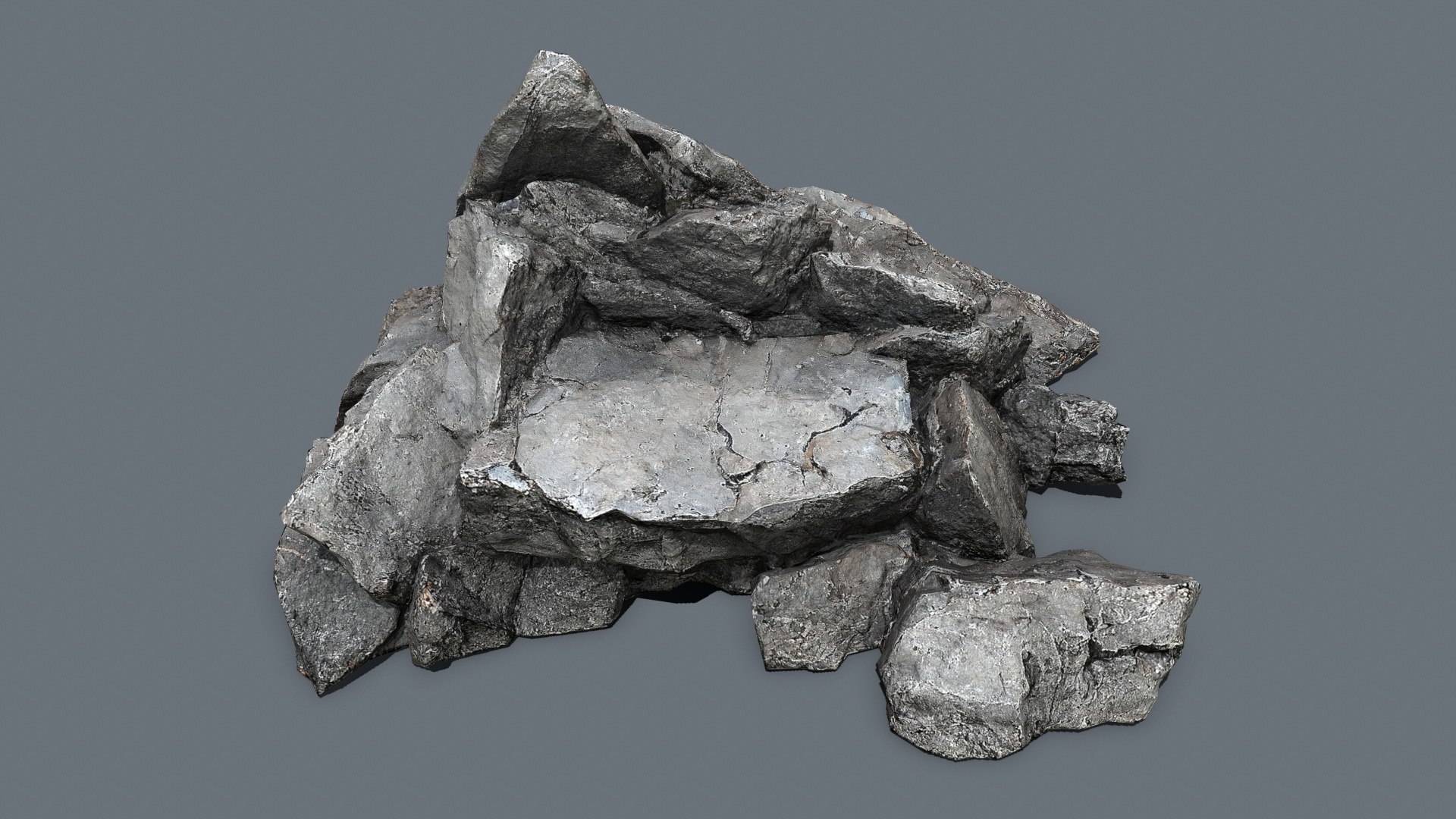 3D Model Rocks - TurboSquid 2198027