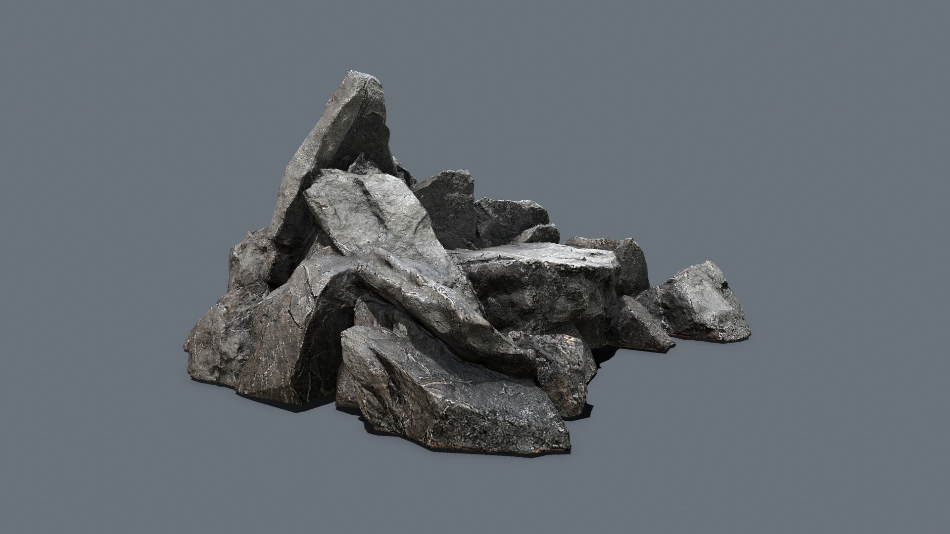 3D Model Rocks - TurboSquid 2198027
