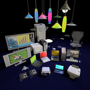 3ds max office chair