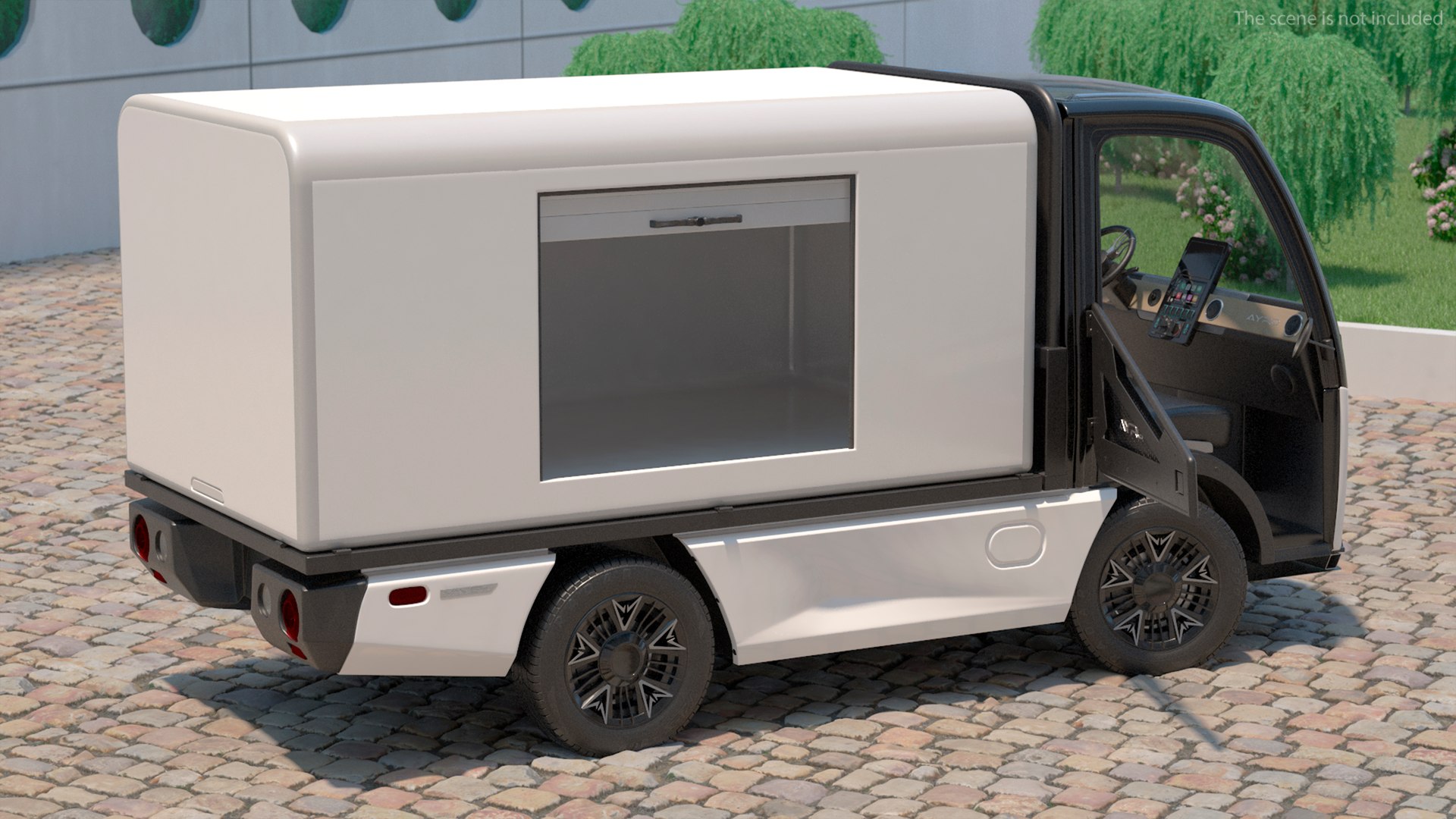 AYRO Vanish Electric Mini Box Truck Rigged for Maya 3D - TurboSquid 2167703