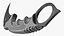Karambit Cuchillo Táctico Daga Juego Arma