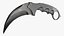 Karambit Cuchillo Táctico Daga Juego Arma