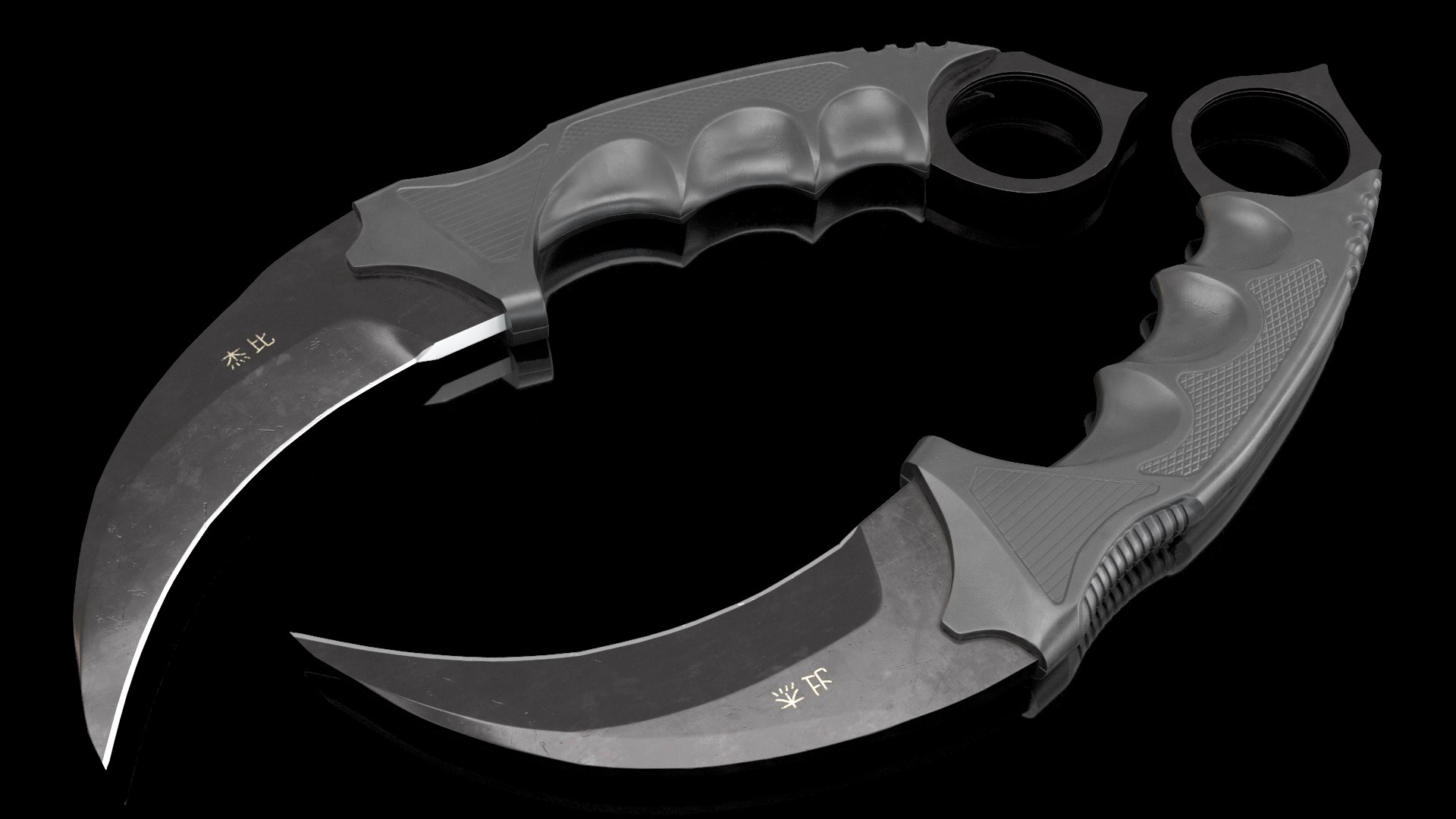 3D model Karambit Tactical Knife Dagger Game Weapon https://p.turbosquid.com/ts-thumb/t8/EsAlkb/cG/karambittacticalknifedaggergameweapon3dsmodel006/jpg/1694698106/1920x1080/fit_q87/7e7e0eaf4c858f74b5782a8dc9b6cbf2ff3db316/karambittacticalknifedaggergameweapon3dsmodel006.jpg