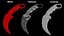 Karambit Cuchillo Táctico Daga Juego Arma