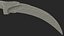 Karambit Cuchillo Táctico Daga Juego Arma