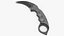 Karambit Cuchillo Táctico Daga Juego Arma
