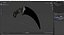 Karambit Cuchillo Táctico Daga Juego Arma