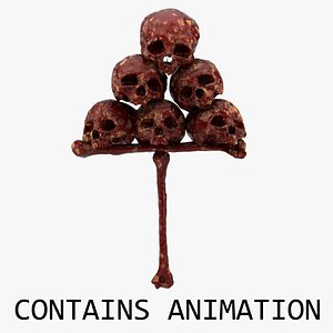 Bone Totem of Skulls