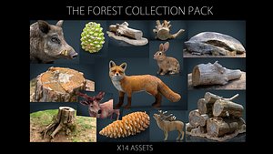 forest pack tree 3D model