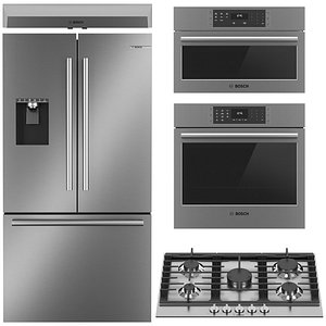 BOSCH kitchen appliances 3D