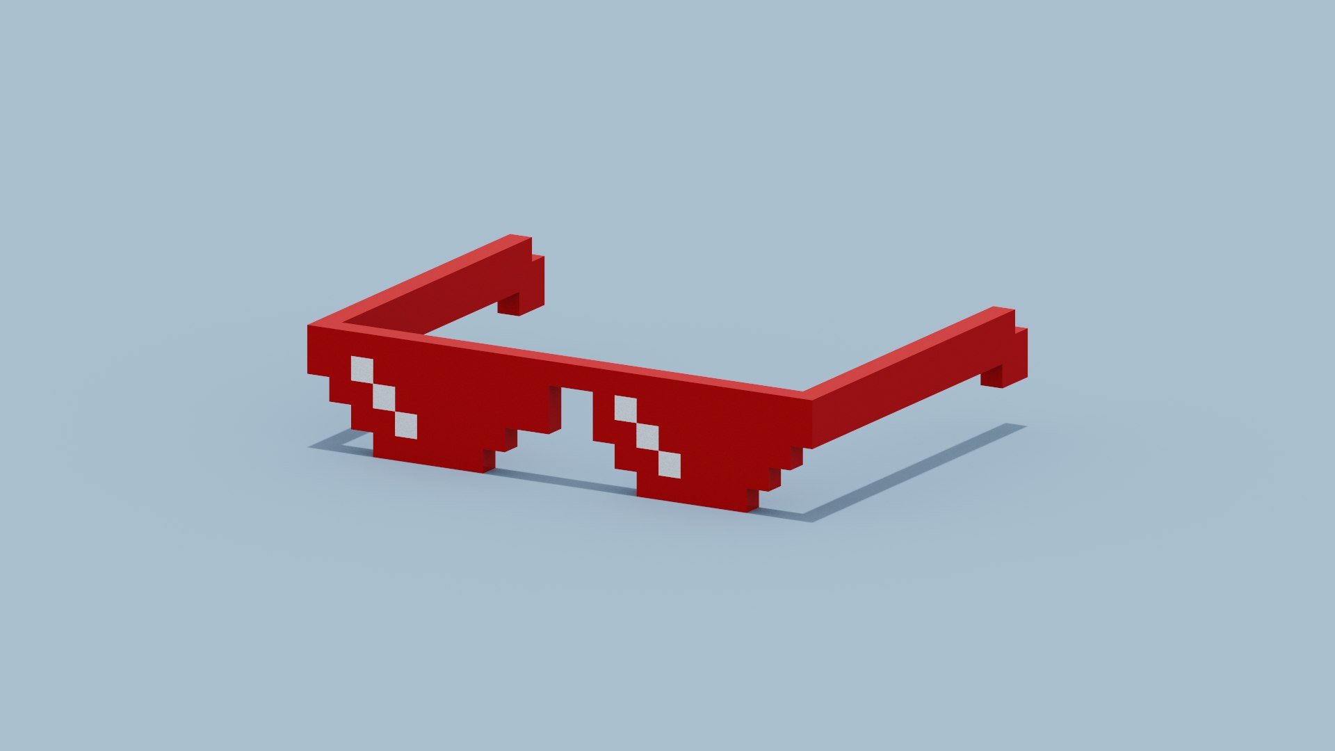 Voxel Red Sunglasses 3D model https://p.turbosquid.com/ts-thumb/t8/Quw2Ta/2e/spin202208080241320002/png/1659916403/1920x1080/fit_q87/d7f764731ca32a2e7b6239d04d086a0b9ff078ba/spin202208080241320002.jpg