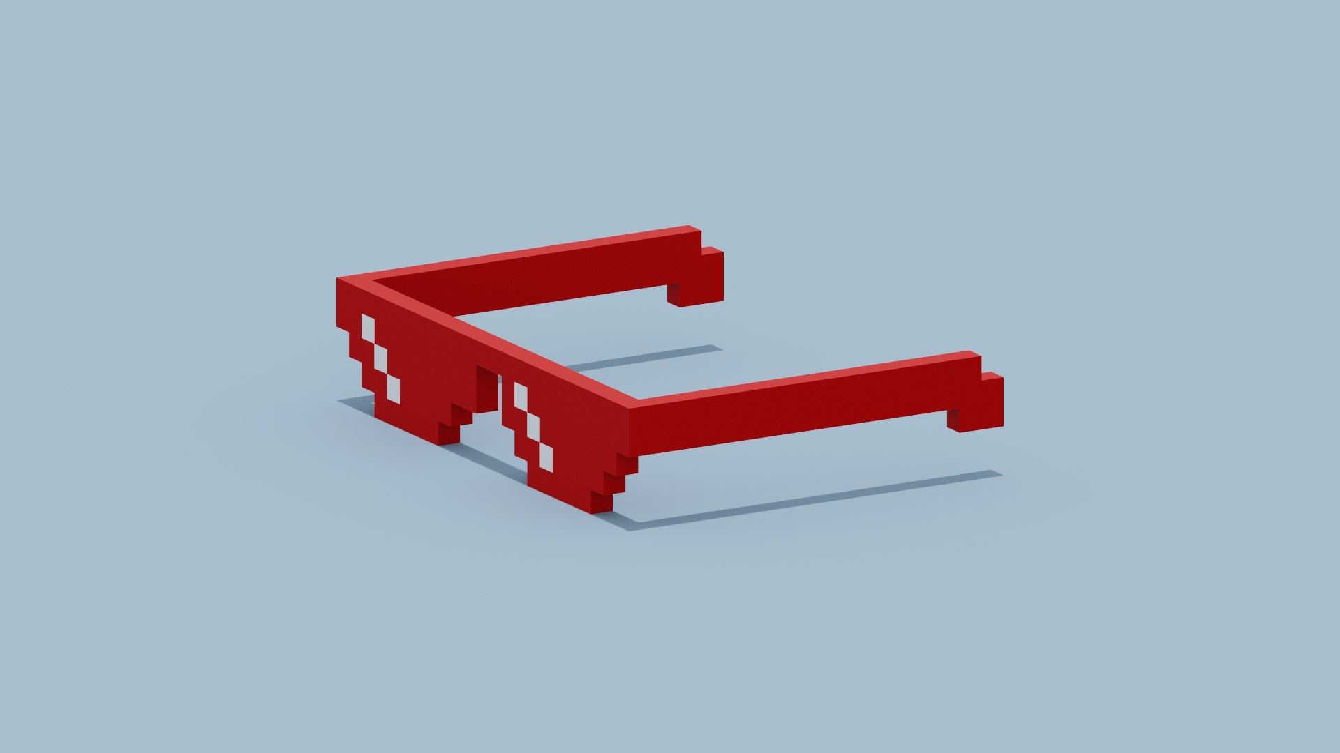 Voxel Red Sunglasses 3D model https://p.turbosquid.com/ts-thumb/t8/Quw2Ta/DL/spin202208080241320003/png/1659916394/1920x1080/fit_q87/b38f8a3063e68611fea7861eae70fd74c4efe113/spin202208080241320003.jpg