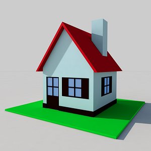 Casa Geto Construir Low Poly Modelo 3D $69 - .fbx .max .obj - Free3D