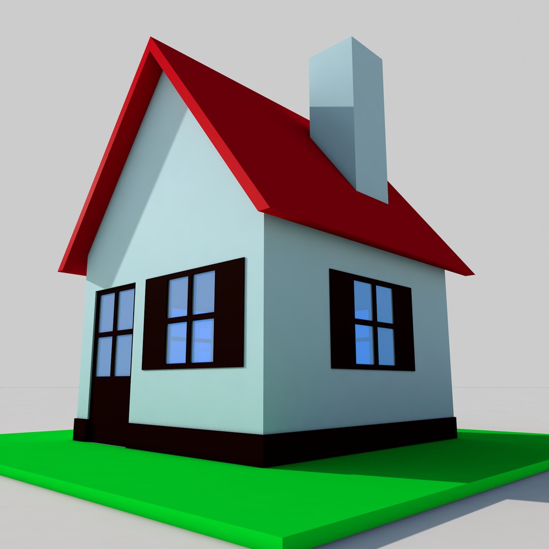 Free 3D Cartoon House - TurboSquid 1576949