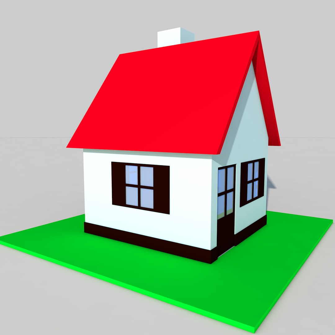 Free 3D Cartoon House - TurboSquid 1576949