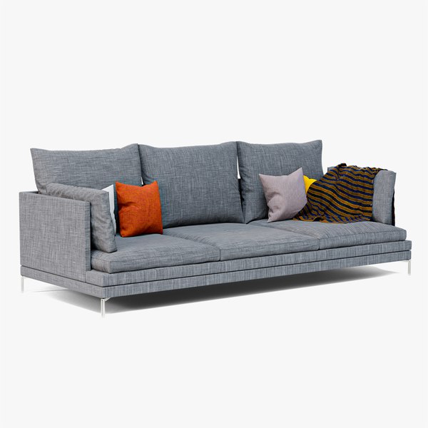 3D William 302 Zanotta couch - TurboSquid 1983476