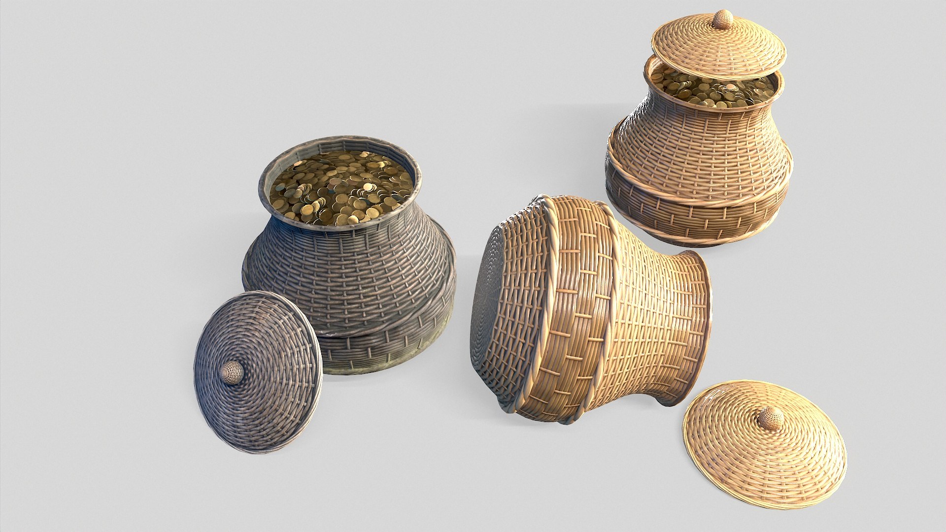 3D Model Basket 14 - TurboSquid 2189137