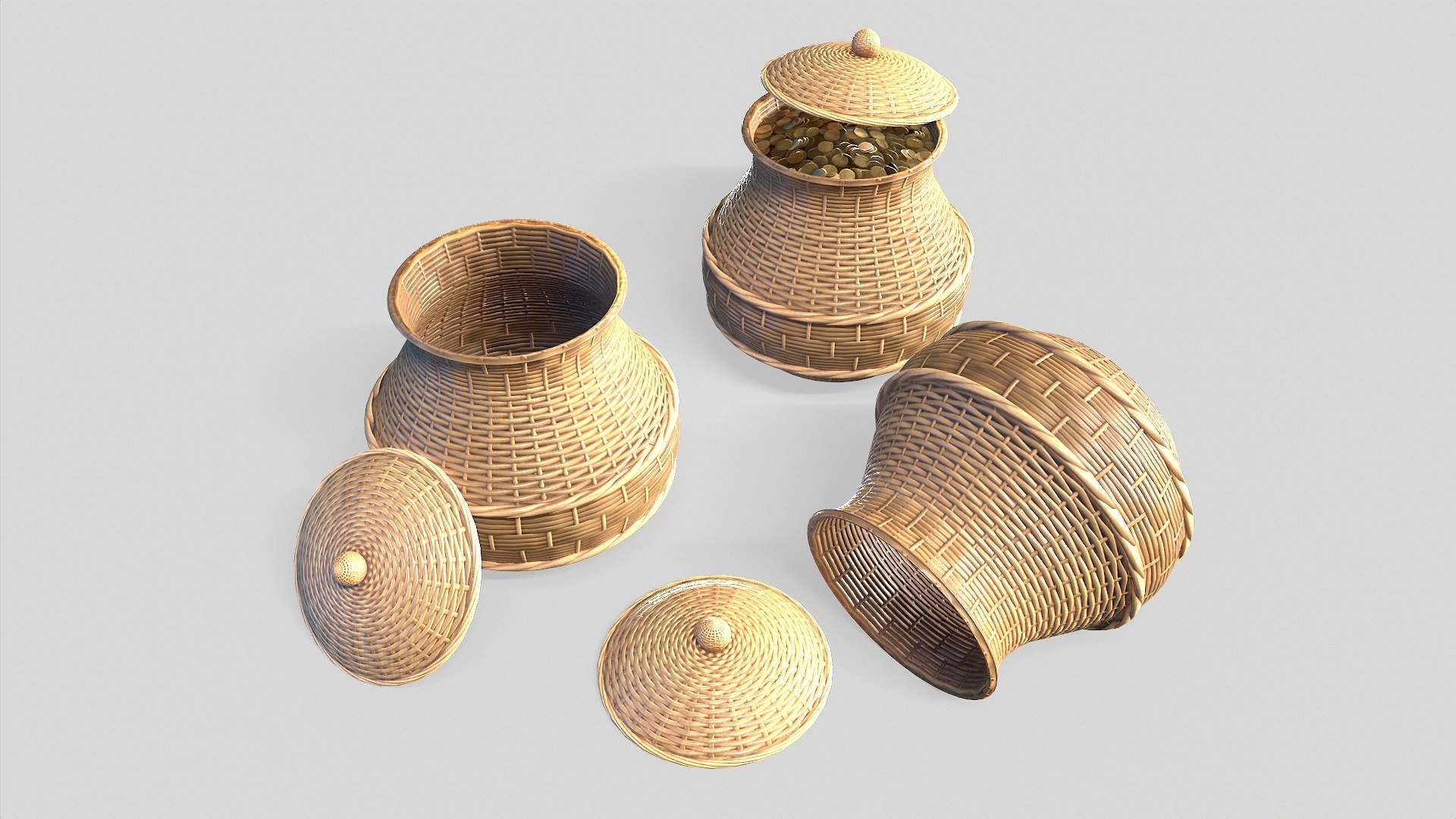 3D Model Basket 14 - TurboSquid 2189137