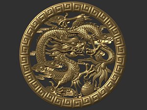 3D dragon