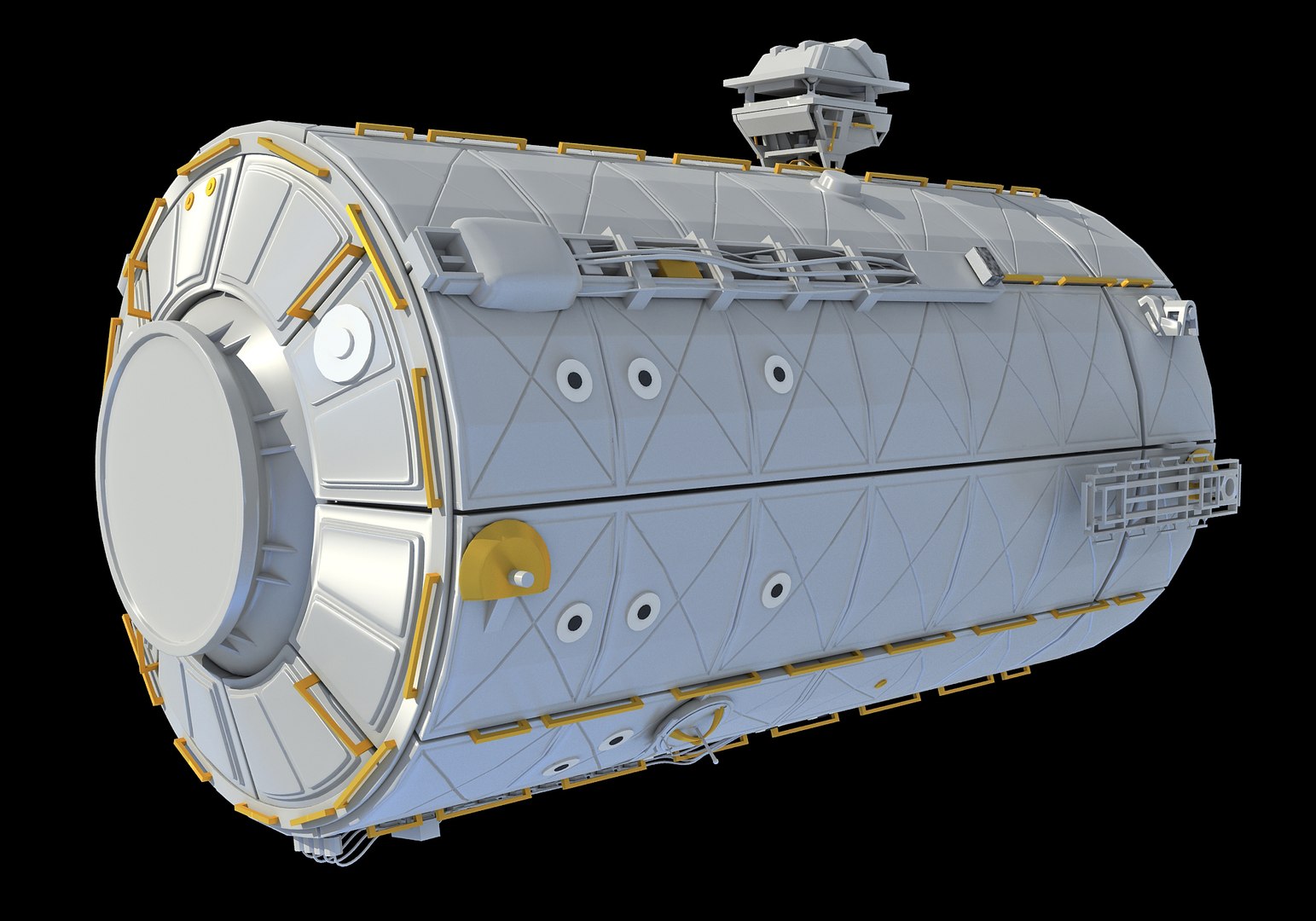 3D Model Iss International Space Station - TurboSquid 1403477