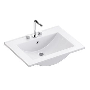 Drop In Sink Self Rimming for Bathroom