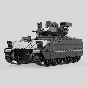 3D New Bradley M2A4E1 High Poly 3D model