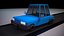 auto lowpoly