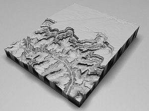 grand canyon arizona united states 3d 3ds