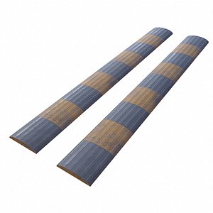 3D traffic speed bump -