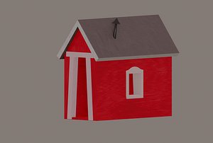 3D model Small Farm House