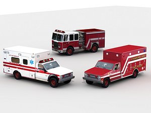 rescue fir 3d model