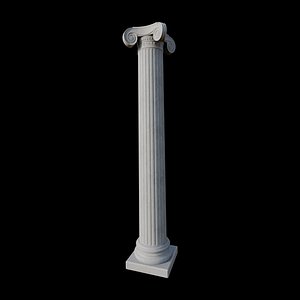 3D corint column B model