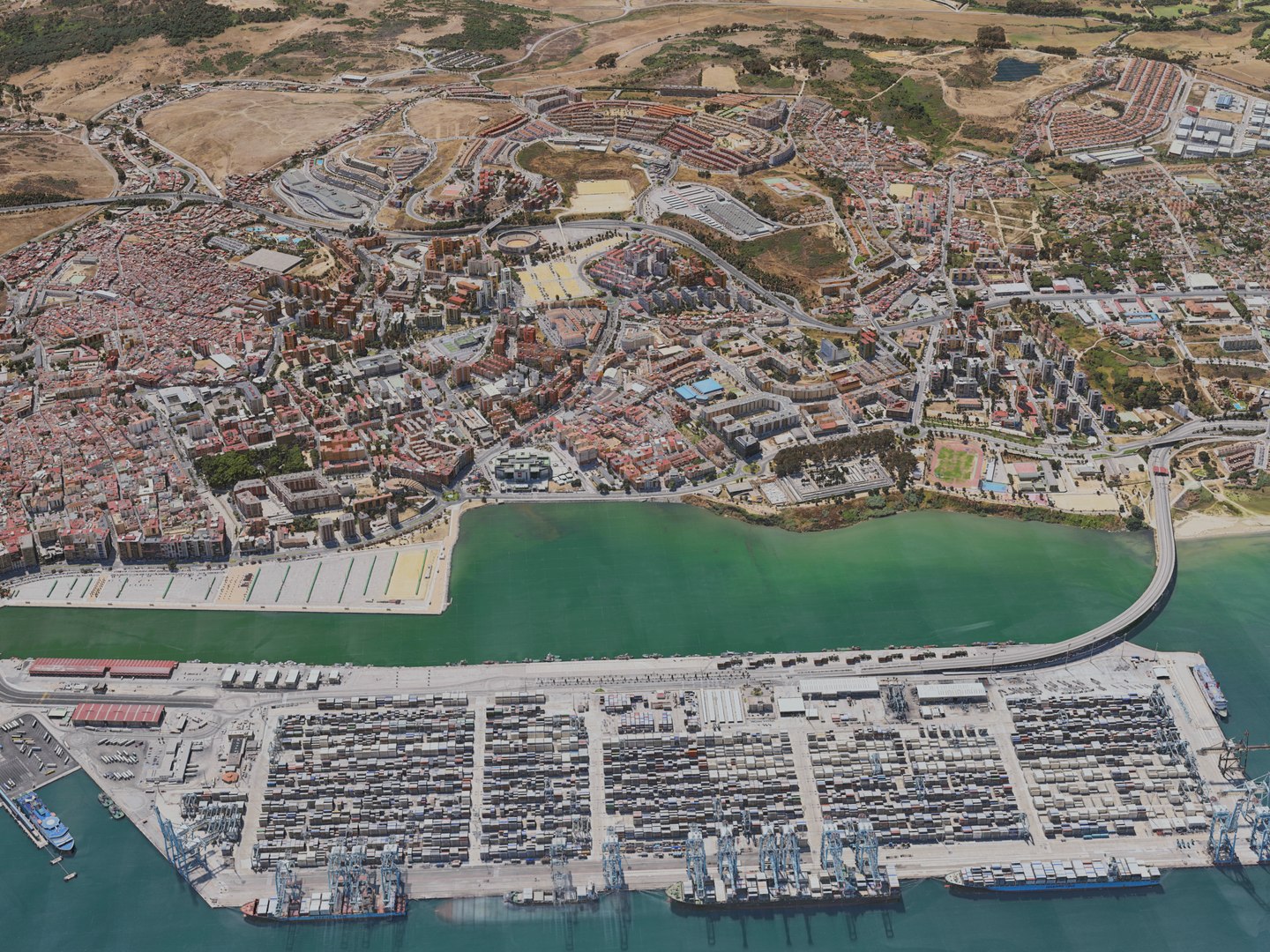 3D algeciras city model - TurboSquid 1705188